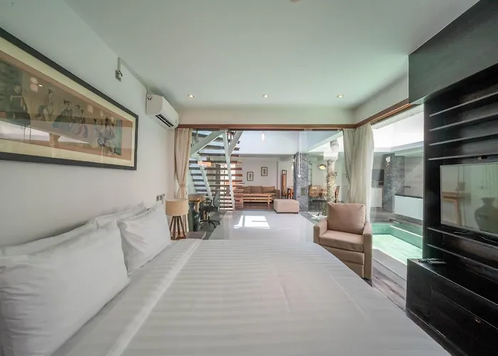 Tykhe - Modern Balinese 4br Pool In * Seminyak (Bali)
