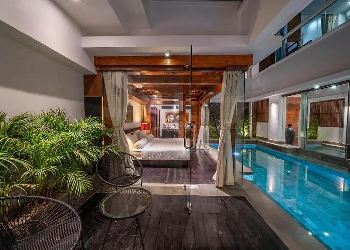 Tykhe - Modern Balinese 4br Pool In Villa Seminyak (Bali)