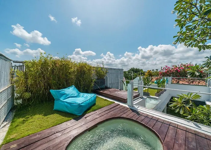 Tykhe - Modern Balinese 4br Pool In Villa