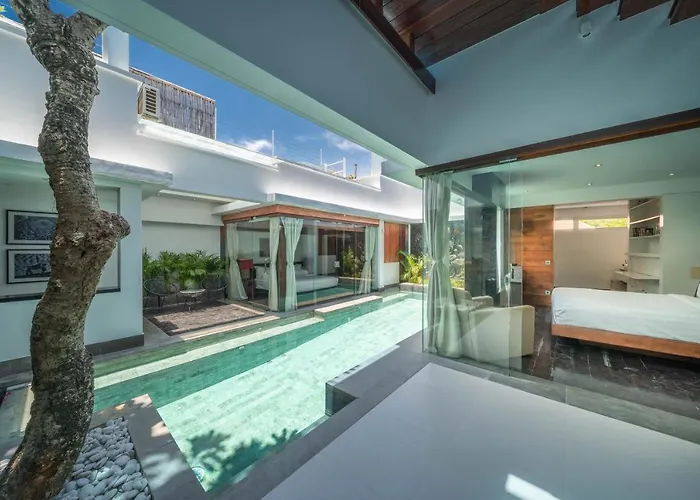 Tykhe - Modern Balinese 4br Pool In * Seminyak (Bali)