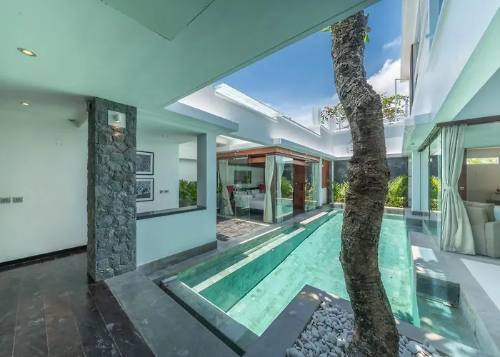 Tykhe - Modern Balinese 4br Pool In * Seminyak (Bali)