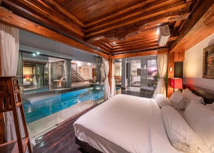 Tykhe - Modern Balinese 4br Pool In Villa *