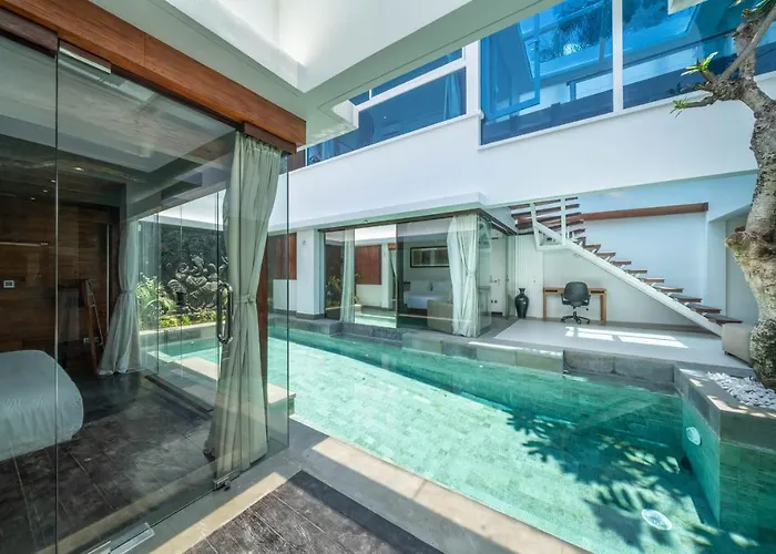 Tykhe - Modern Balinese 4br Pool In Villa *