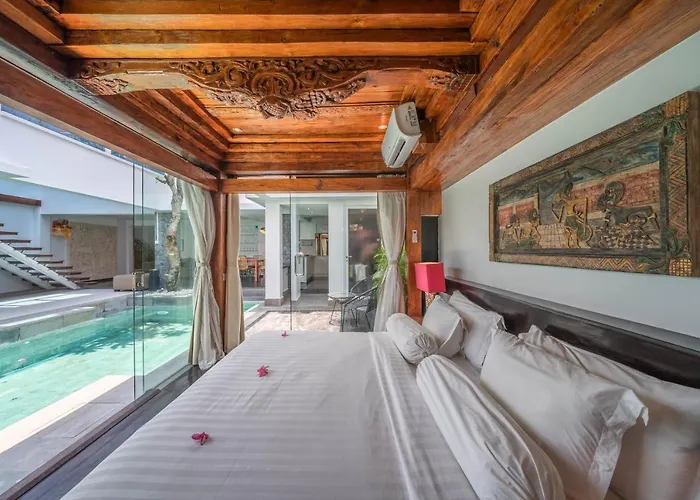 Tykhe - Modern Balinese 4br Pool In * Seminyak (Bali)