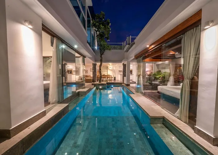 Villa Tykhe - Modern Balinese 4br Pool In *